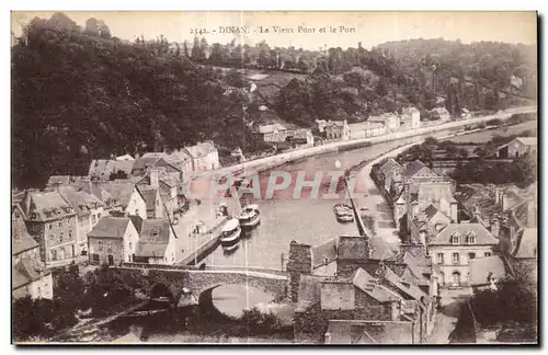 Cartes postales Dinan Le Vieux Pont et le Port