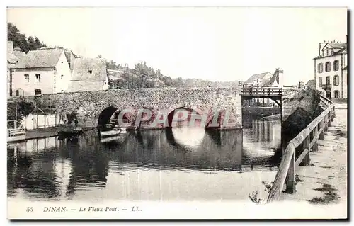 Ansichtskarte AK Dinan Le vieux Pont