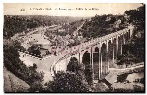 Ansichtskarte AK Dinan Viaduc de Lanvallay et Vallee de la Rance