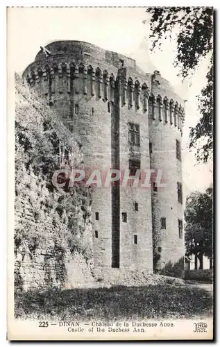 Cartes postales Dinan Chateau de la Duchesse Anne Castle of the Duchess Ann