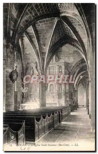 Cartes postales Dinan L Eglise Saint Sauveur