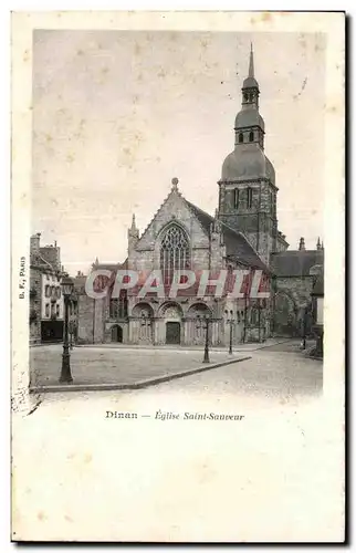 Cartes postales Dinan Eglise Saint Sauveur