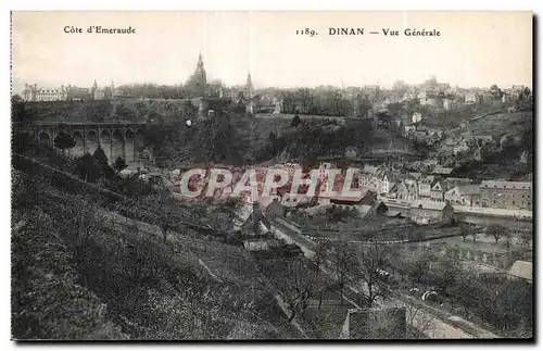 Cartes postales Cote d Emeraude Dinan Vue Generale