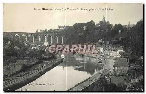 Cartes postales Dinan Vue sur la Rance prise du Saut a I Ane