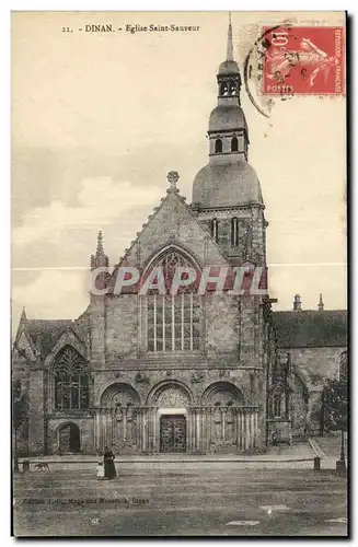 Cartes postales Dinan Eglise Saint Sauveur