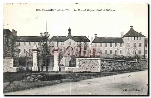 Cartes postales Guingamp le Nouvel Hopital Civil et Militaire