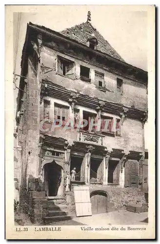 Cartes postales Lamballe Vieille maison dite du Bourreau