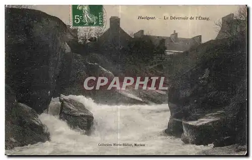 Cartes postales Huelgoat Le Deversoir de I Etang