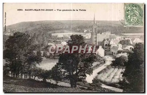 Cartes postales Saint Jean Du Doigt Vue generale de la Vallee