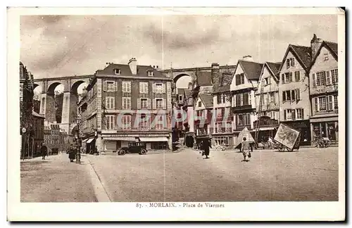 Cartes postales Morlaix Place de Viarmes