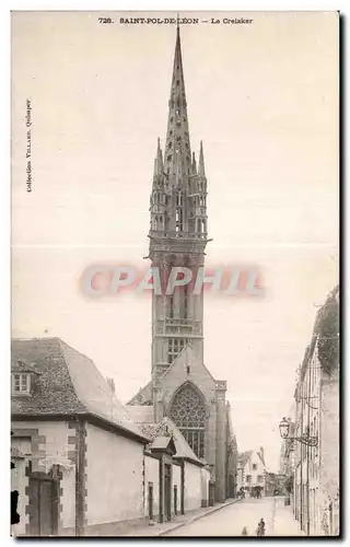 Cartes postales Saint Pol De Leon Le Creisker