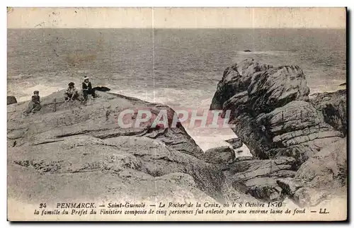 Cartes postales Penmarck Saint Guenole Le Rocher de la Croix ou le