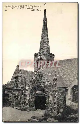 Cartes postales Eglise de la Martyre (Finistere) (XV et XVI siecles)