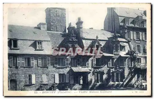 Ansichtskarte AK Roscoff (Finistere) Vieille Maison Gaillard