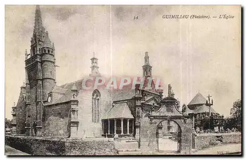 Cartes postales Gumiliau (Finistere) L Eglise