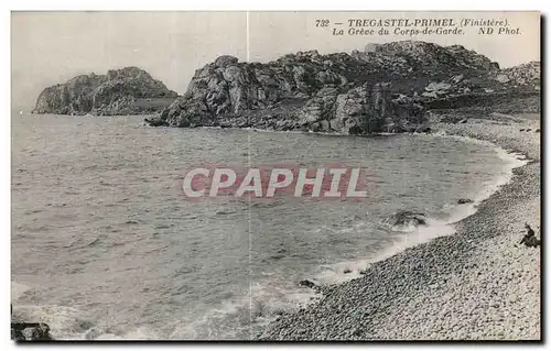 Cartes postales Tregastel Primel (Finistere) La Greve du Corps de Garde