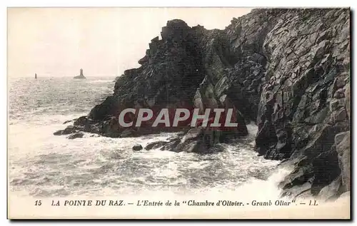 Cartes postales La Pointe Du Raz L Entree de la Chambre d Ollvier Gramb Oliar