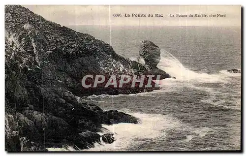 Ansichtskarte AK La Pointe du Raz La Pointe du Menbir cote Nord