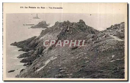 Ansichtskarte AK La Pointe du Raz Vue d ensemble