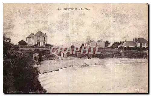 Cartes postales Kervoyal La Plage