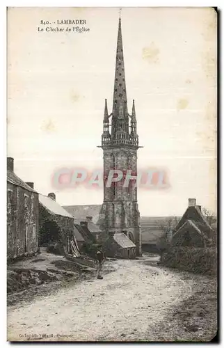 Cartes postales Lambader Le Clocher de I Eglise