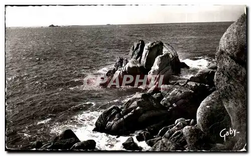 Ansichtskarte AK Saint Samson en Plougasnou (Finistere) Rocher des Dunes