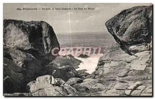 Cartes postales Penmarch Rochers de Saint Gnenole Le Saut du Moine