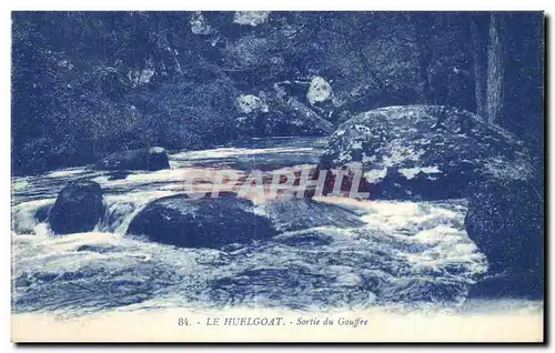 Cartes postales Le Huelgoat Sortie du Gouffre