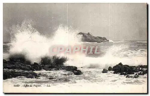 Cartes postales Effet de Vagues