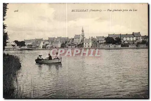 Cartes postales Huelgoat (Finistere) Vue generale prise du Lac