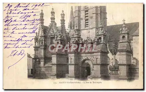 Cartes postales Saint Thegonnec l Arc de