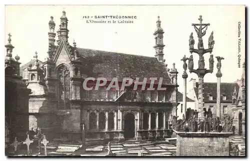 Cartes postales Saint Thegonnec L Ossuaire et le Calvaire