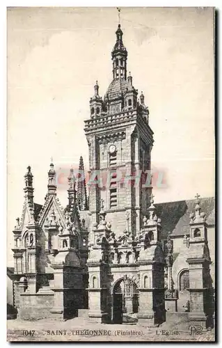 Ansichtskarte AK Saint Thegonnec (Finistere) L Eglise