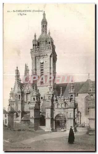 Cartes postales St Thegonnec (Finistere) L Eglise