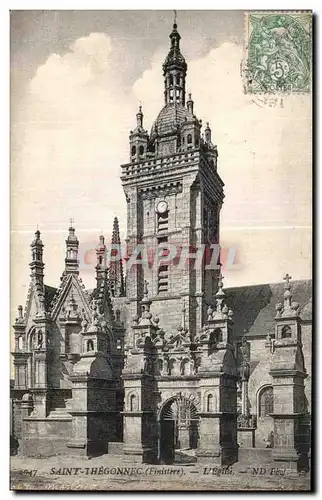 Cartes postales Saint Thegonnec (Finistere) L Eglise