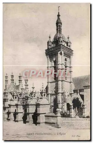 Cartes postales Saint Thegonnec L Eglise