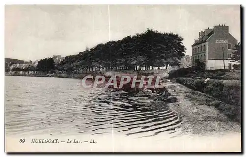 Ansichtskarte AK Huelgoat Le Lac Lavandieres Lavoir