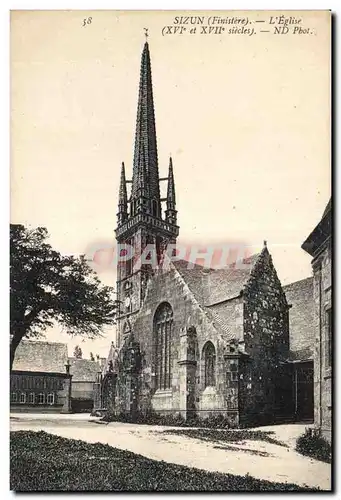 Cartes postales Sizun L Eglise