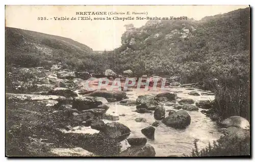 Cartes postales Bretagne Vellee de L Eiie Sous la Chapelle Ste Barbe au Faouet