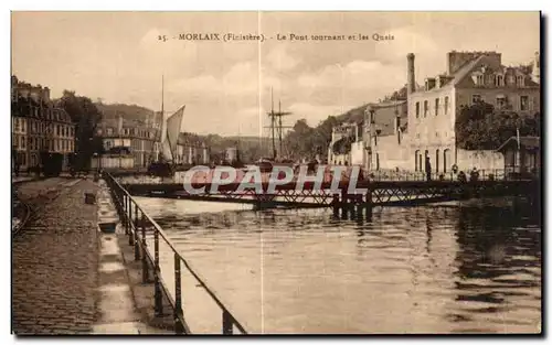 Cartes postales MOrlaix La Pant tournant et les Qusis