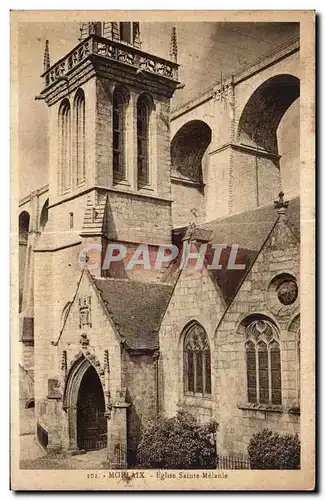 Cartes postales Morlaix Eglise Sainte Melante