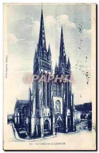 Cartes postales La Cathedrale de Quimper