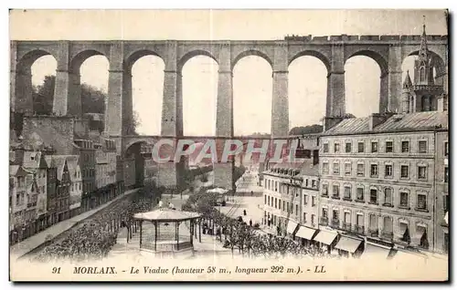 Cartes postales Morlaix Le Viaduc Train