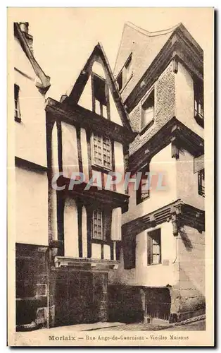 Cartes postales Morlaix Rue Ange de Guernisac Vieilles Maisons