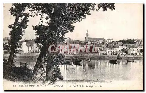 Cartes postales de Douarnenez Treboul Le Port et le Bourg