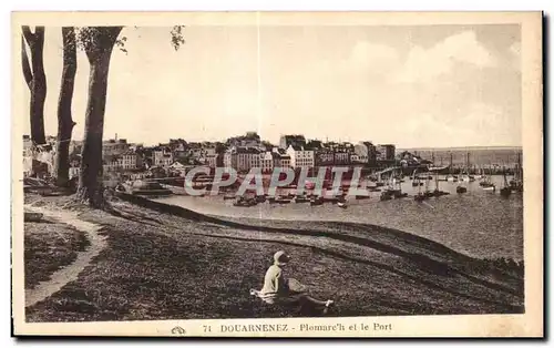 Cartes postales Douarnenez Plomarc h el le Port