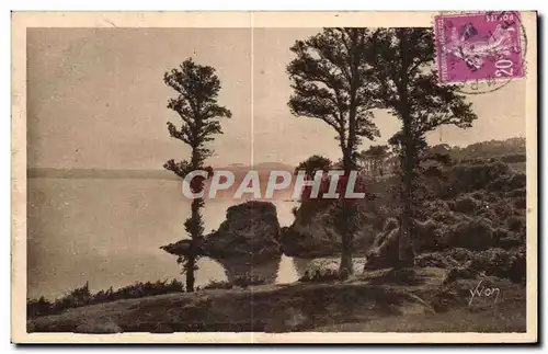 Cartes postales Bretagne Douarnenez (Finistere) Les escarpemente du Coteau de Plomarc h