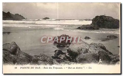 Cartes postales Pont Du Raz Baie des Trepasses Boe an Anaon