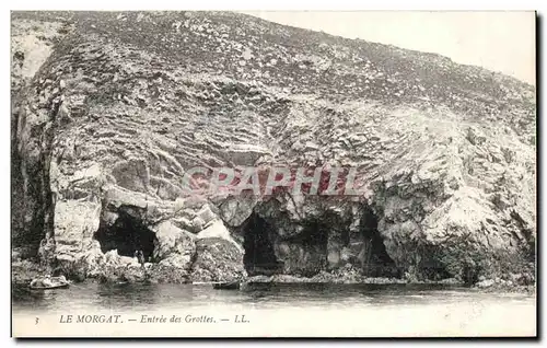 Cartes postales Le Morgat Entree des Grottes