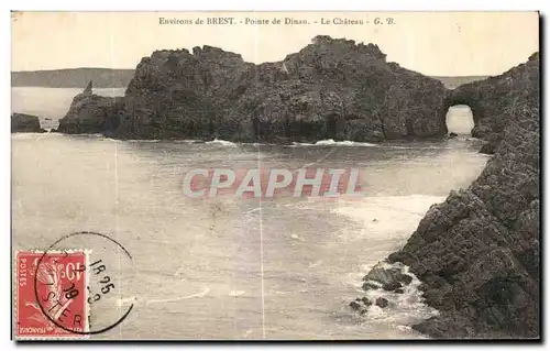 Cartes postales Environs de Brest Pointe de Dinan Le Chateau